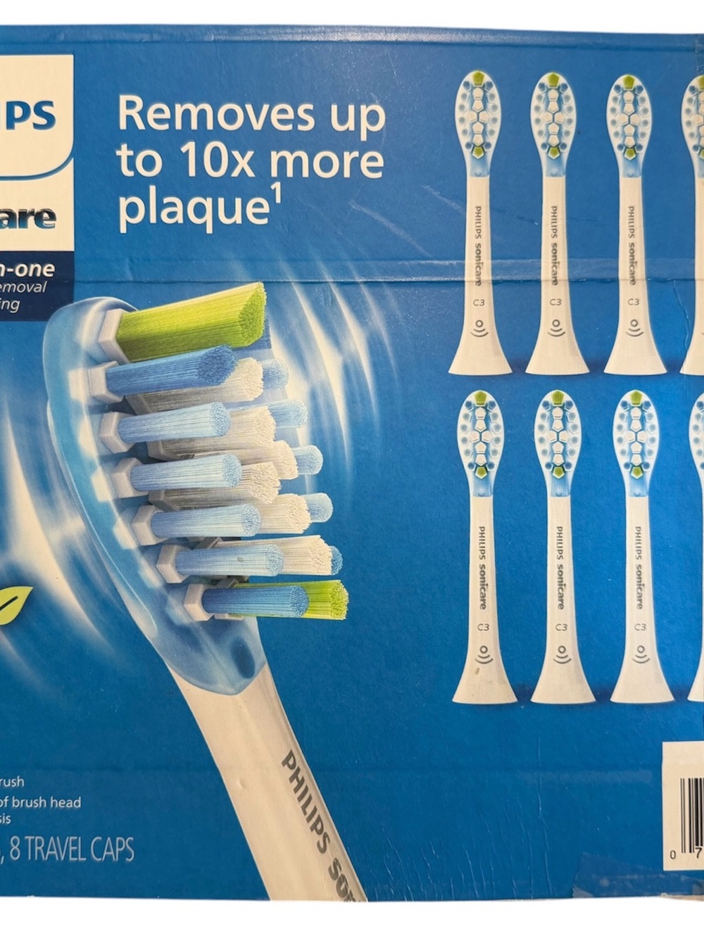 Philips Sonicare C3 Premium Plaque Control Brush Heads - 8 Pack - NEW Open Box